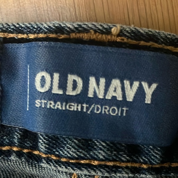 Old Navy Kids straight Dark Blue Jeans size 14 new without tags - Picture 2 of 4